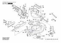 Bosch 0 601 B20 003 Gcm 10 Slide Mitre Saw 230 V / Eu Spare Parts